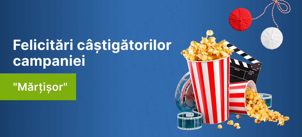 Câștigătorii campaniei "Mărțișor"