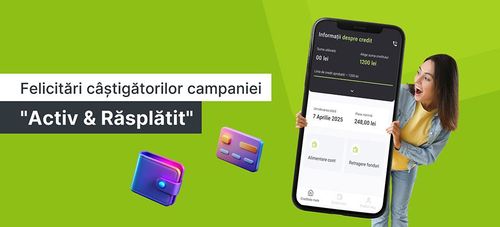 Câștigătorii campaniei Activ & Răsplătit (15) – CreditPrime