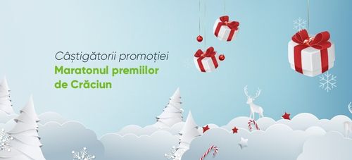 Câștigătorii promoției ”Maratonul premiilor de Crăciun”