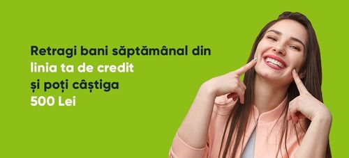 Continuăm promoția ”500 de motive să retragi bani”!