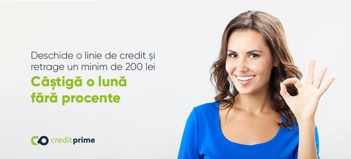 Promoție ”Vacanță la credit de 1 lună”